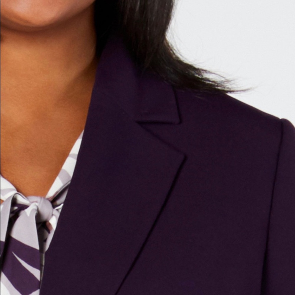 Nine West plus size one -button blazer - Picture 3 of 3